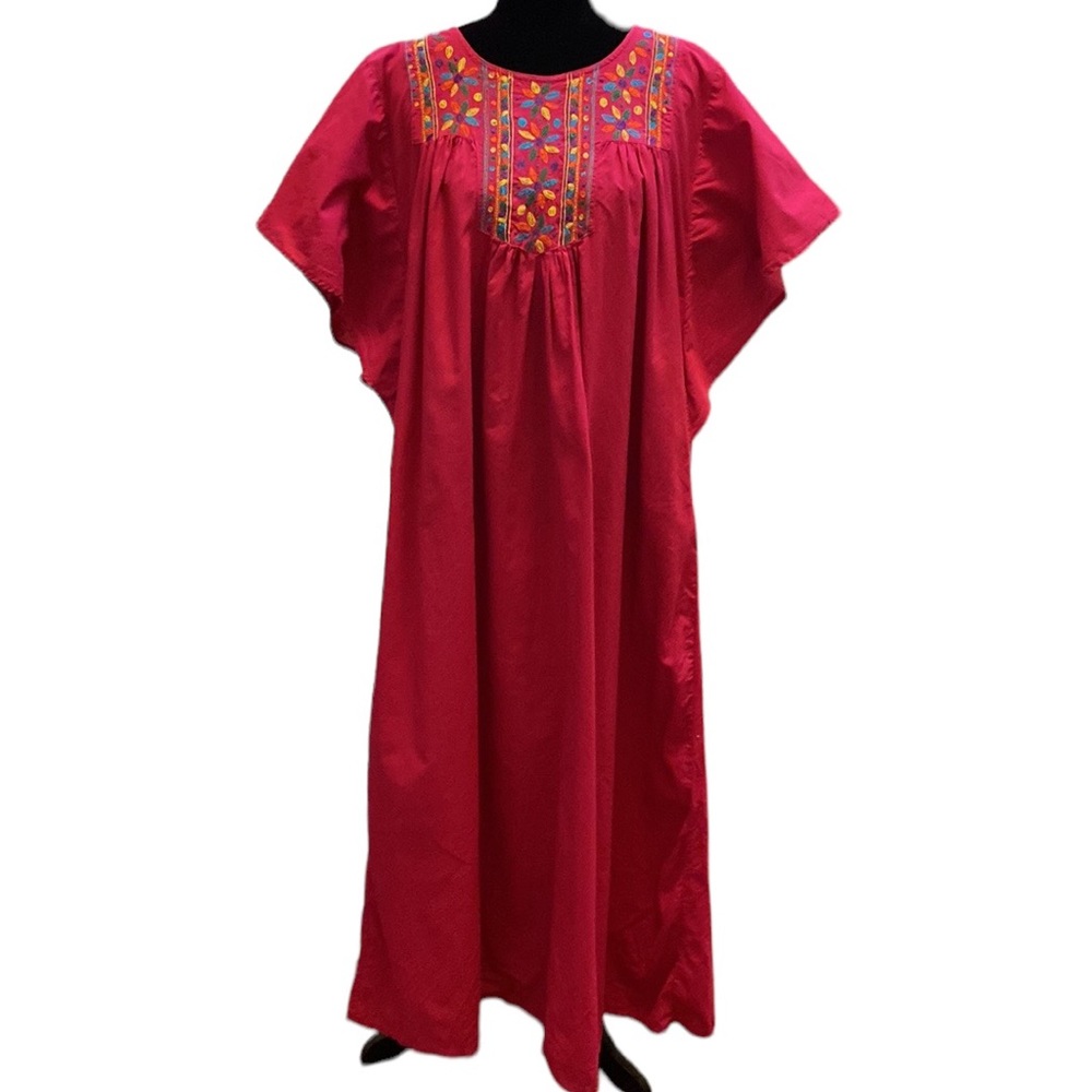 VTG Embroidered Cotton Dress